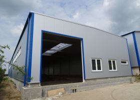 exteriér montované haly NIMETAL spol. s r.o. I