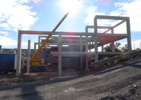 BDS Benešov s.r.o. administrativní objekt v Praze, betonové konstrukce