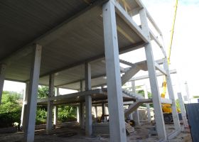 Schody v betonové konstrukci BDS Benešov s.r.o.