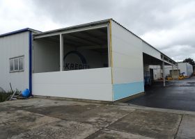 Výrobní hala ve Slavkově u Uherského Hradiště