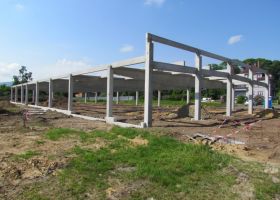 betonová konstrukce ve Vandsdorfu