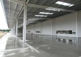 skladová montovaná hala, Písek