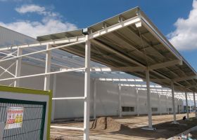 Skladová montovaná hala v Písku